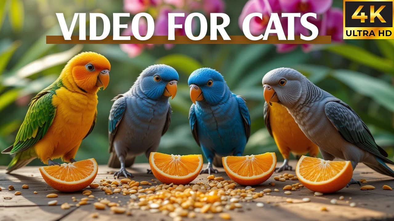 The Best Video for Cats to Watch: Chirping Birds & Playful Squirrels - CatTV Central