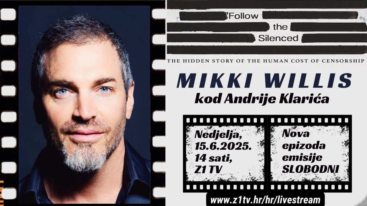 SLOBODNI podcast #118 Mikki Willis-"Follow The Silenced"