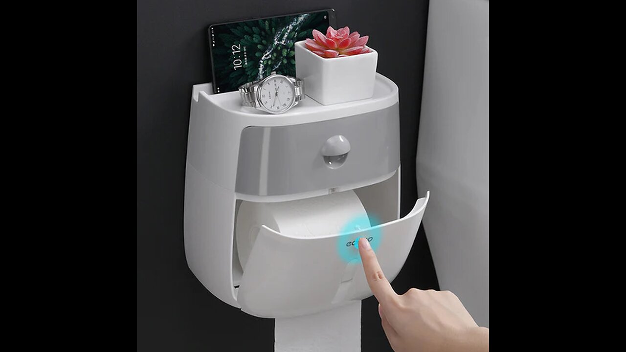 Magic Box For All You Need In Toilet --Toilet Paper Holder