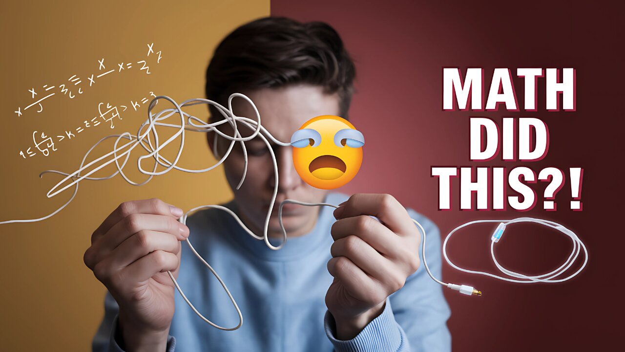 🎧 Earphones ALWAYS Tangle?! Blame This Math Law!