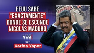 EEUU sabe “exactamente” dónde se esconde Nicolás Maduro