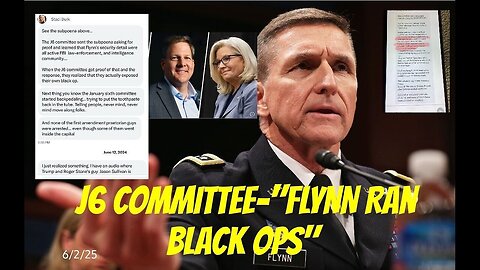 J6 Committee | "FLYNN RAN BLACK OPS" 6/2/25