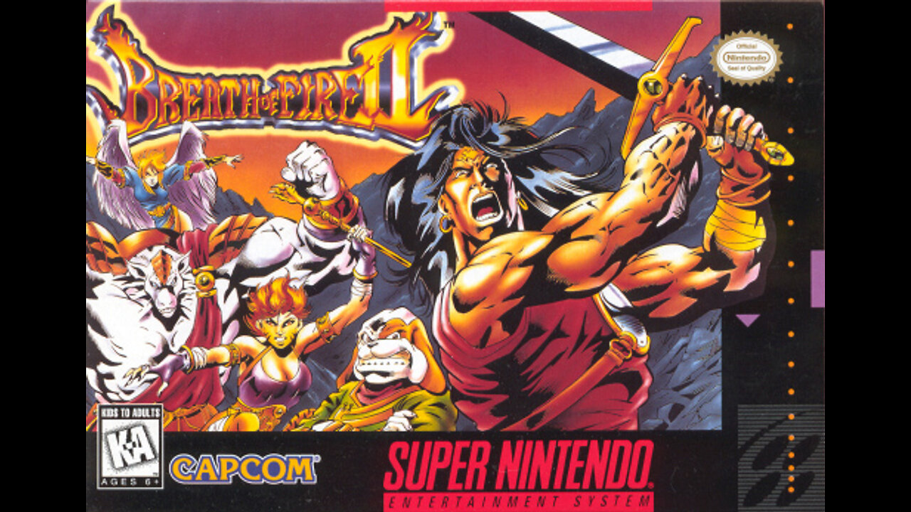Breath of Fire II 1995 SNES pt.1 Nintendo LIVE Playthrough - Retro Games Live Gameplay