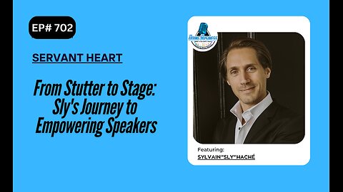 From Stutter to Stage: Sly's Journey to Empowering Speakers