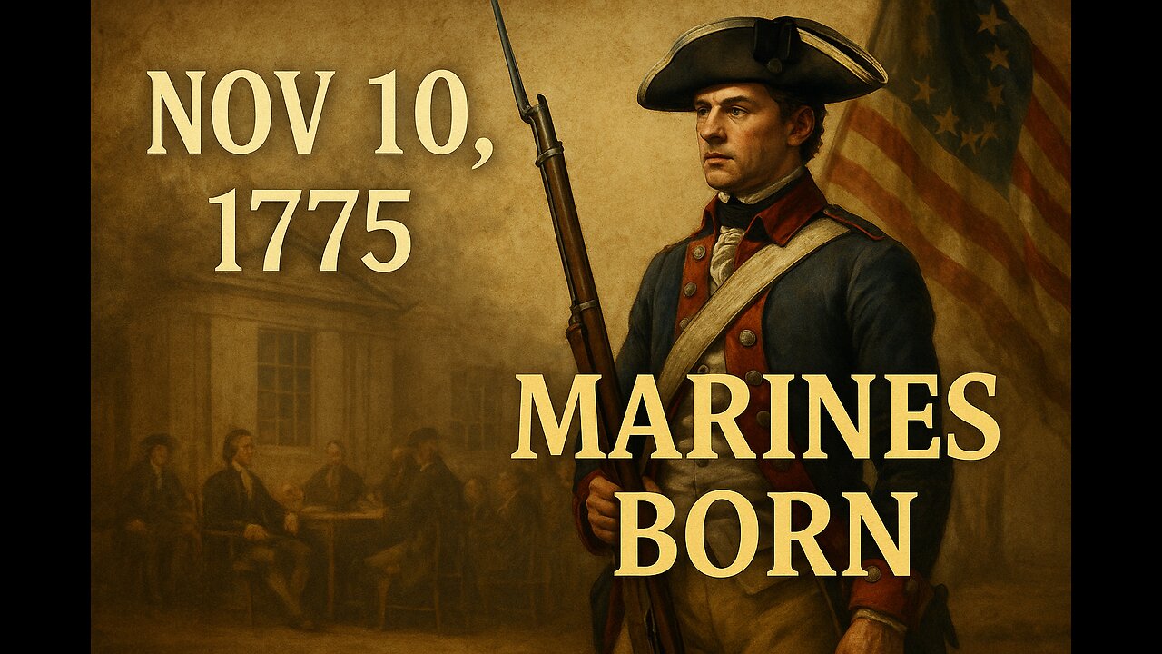 On This Day in History: U.S. Marine Corps Founded – Nov 10, 1775