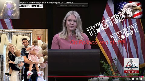 LIVE: Charlie Kirk Memorial at the Kennedy Center in Washington, D.C. - 9/14/25