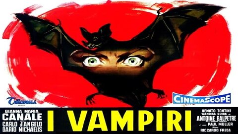 I VAMPIRI 1957 (THE VAMPIRES) Mario Bava Shocker of Vampire Clan in Paris FULL MOVIE HD & W/S
