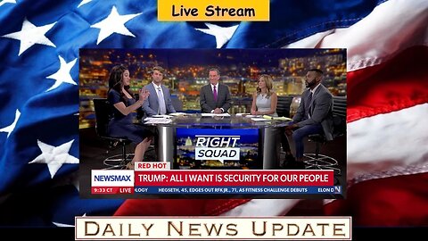 x444c: Newsmax - D.C. residents praise Trump's crime crackdown | The Right Squad