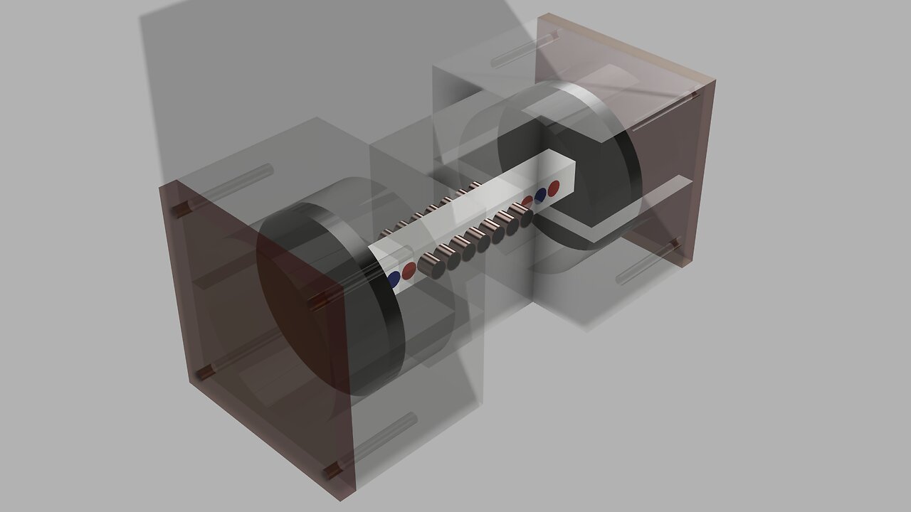 Linear Piston Engine v2 (3D Model)