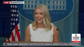 WATCH: White House Press Secretary Karoline Leavitt Holds a Press Briefing - 8/19/25