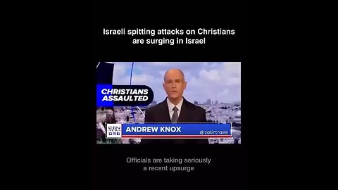 Jewish violence against Christian’s
