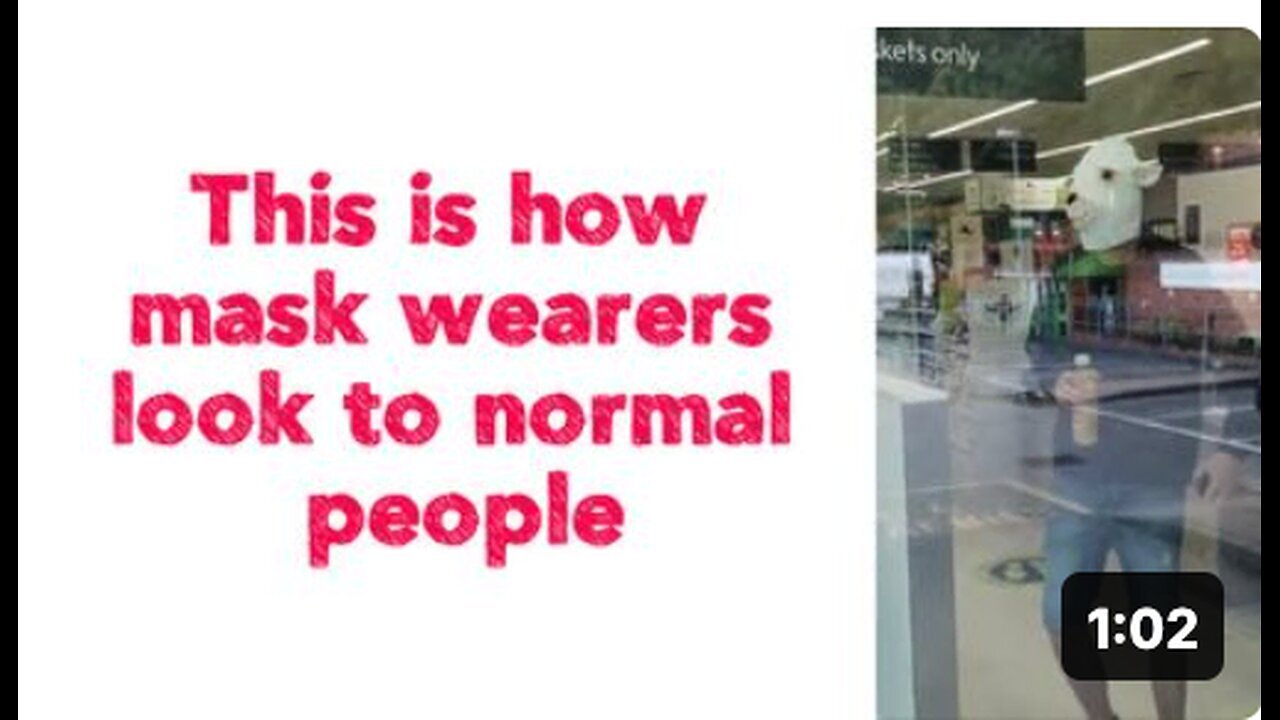 "Perception of Mask Wearers through the Eyes of Non-Mask Wearers 🤣"