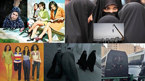 Irán tiranía extremadamente violenta. Las mujeres son esclavas sin derechos. Edad legal 9 años