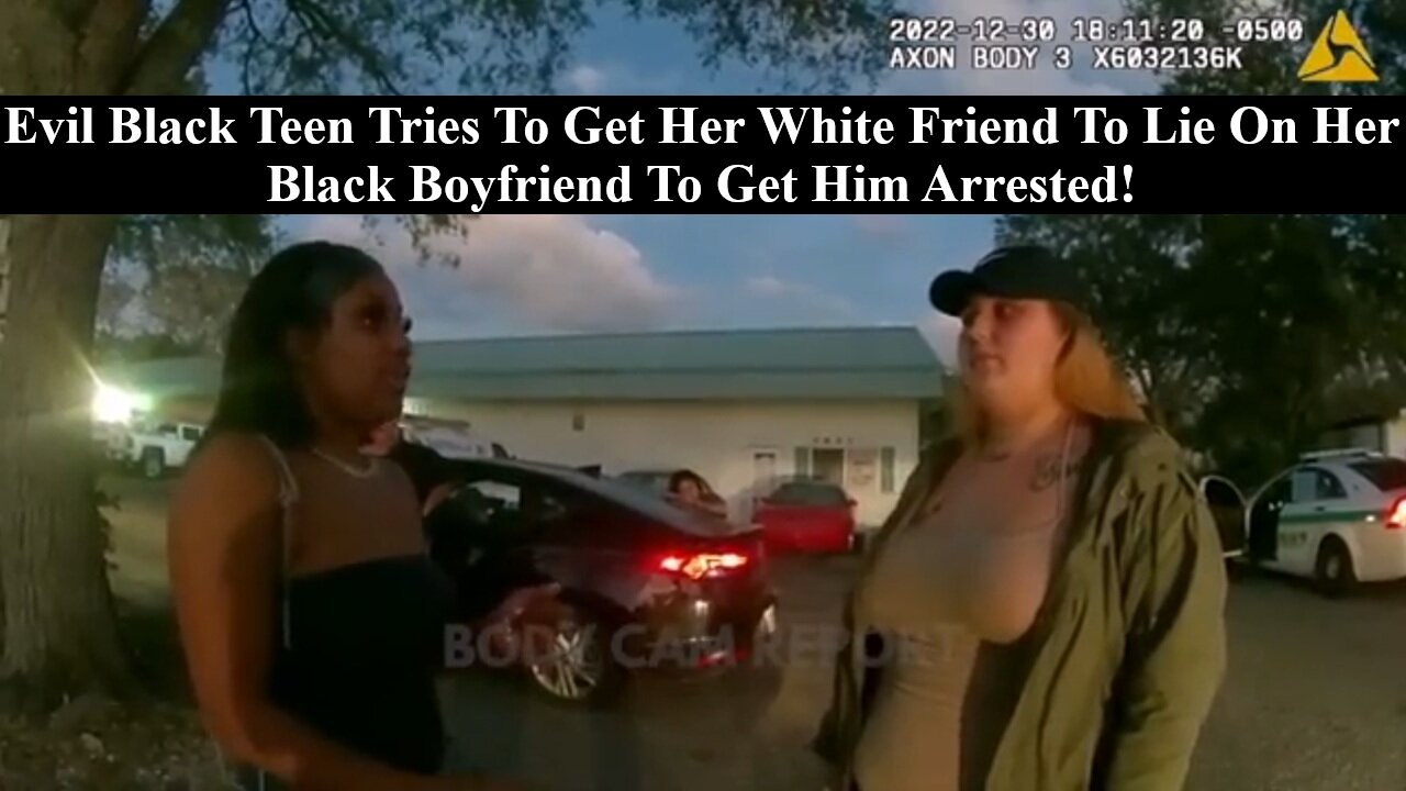 Evil Black Teen Uses White Friend To Try & Get Black Man In Jail But It Backfires Badly!