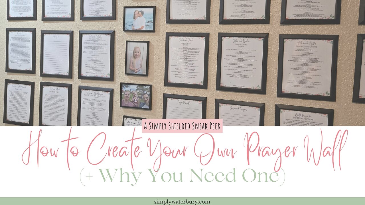 How to Create Your Own Prayer Wall (+ Why You Need One)
