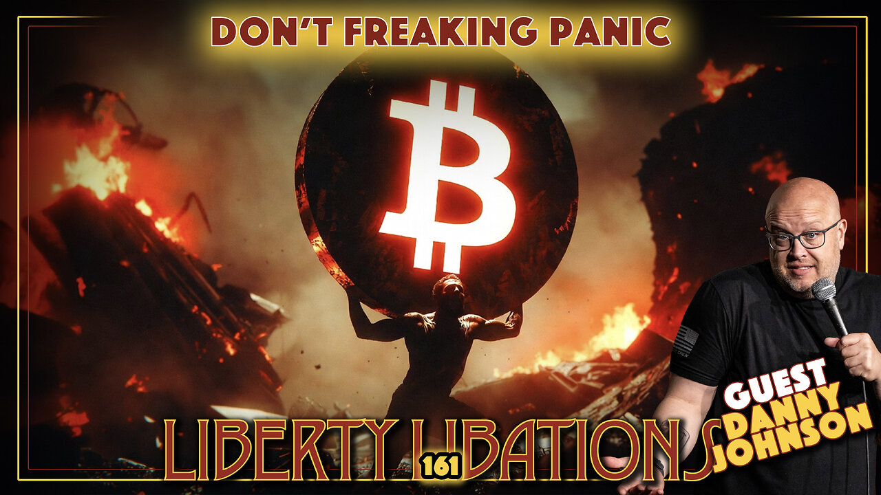 Comedian Danny Johnson, Epstein Deluge, Market Crash - LL#161