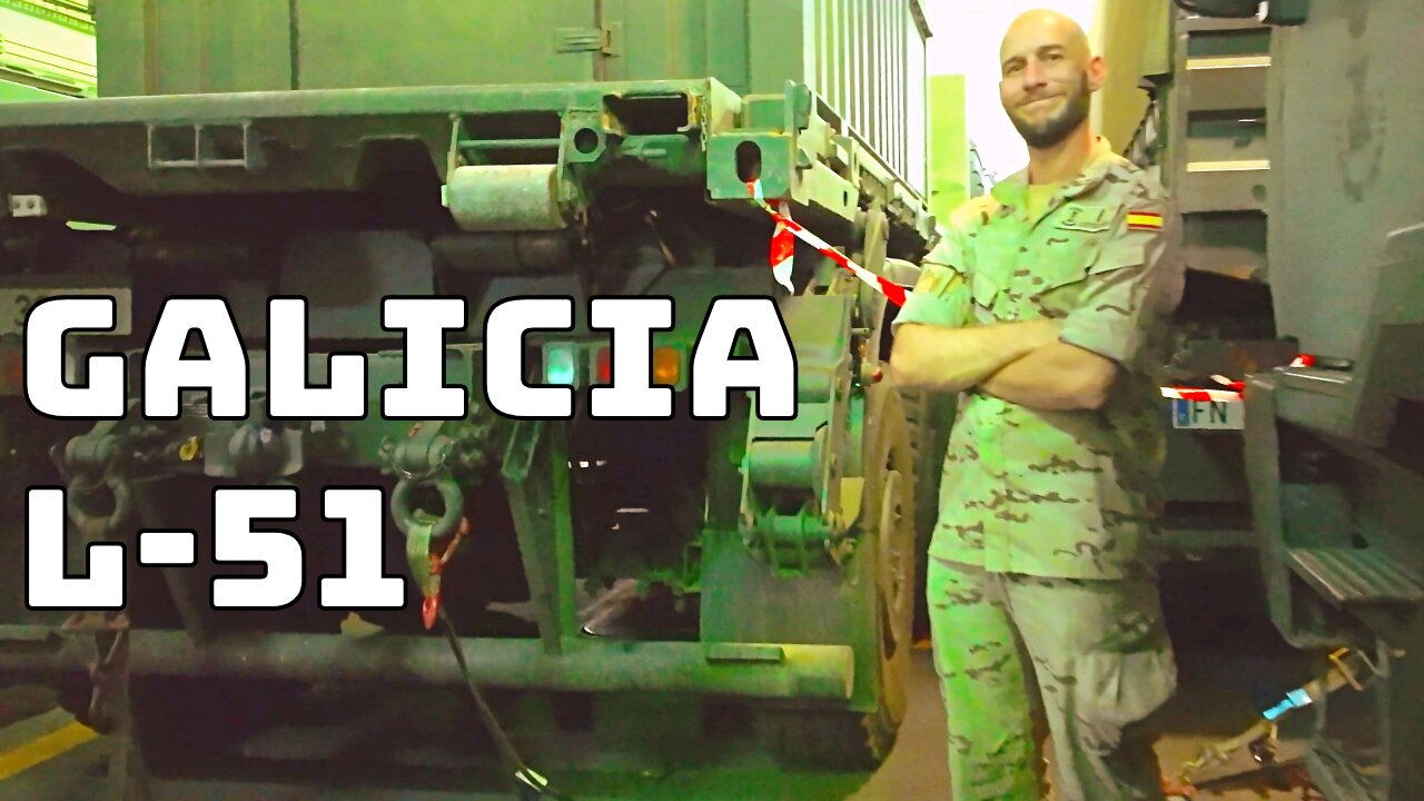 Galicia L-51 NATO Warship - Inside Landing Platform Dock