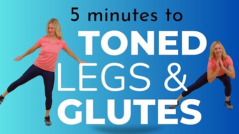 Blast Your Legs and Glutes in 5 Minutes Without Equipment!