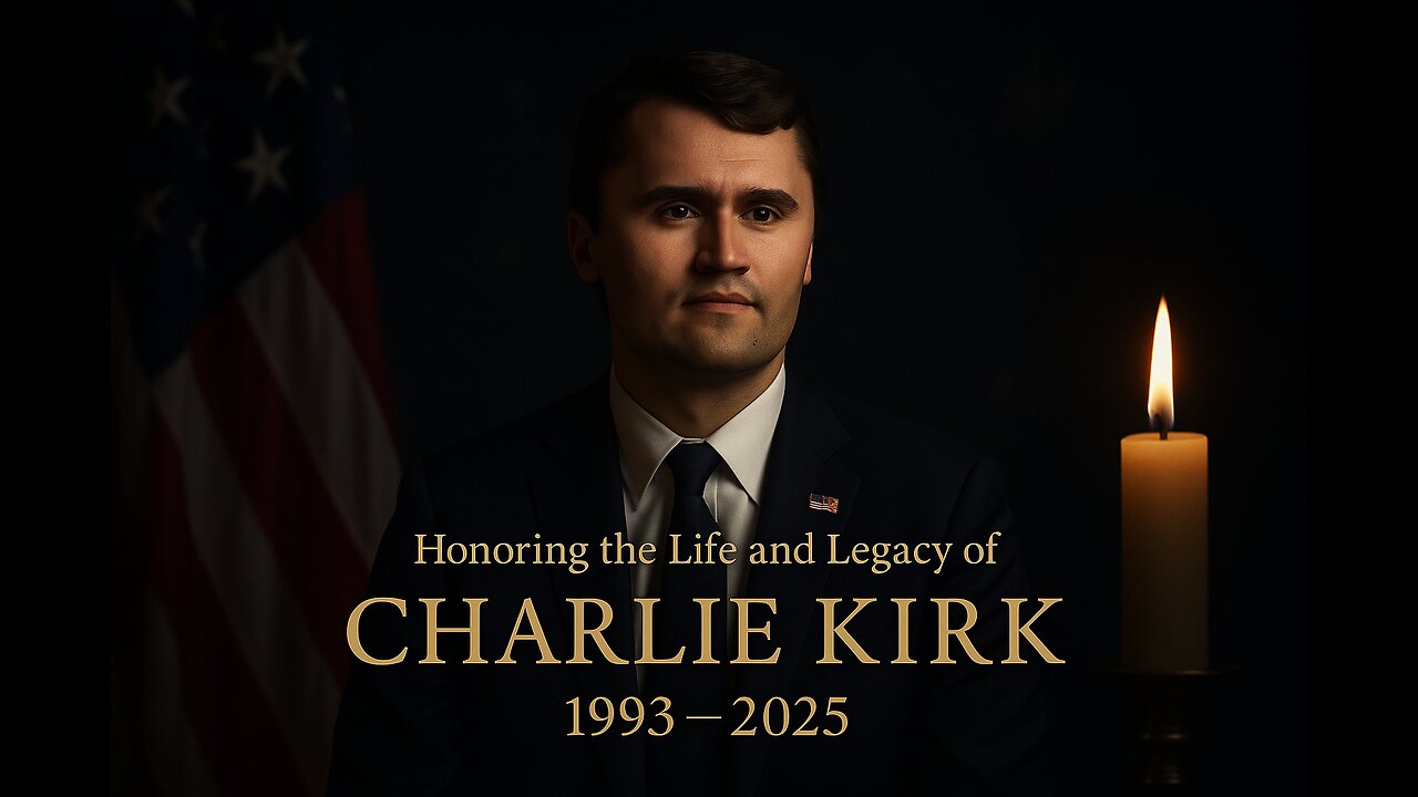 Rest In Peace Charlie Kirk... Real News with Lucretia Hughes
