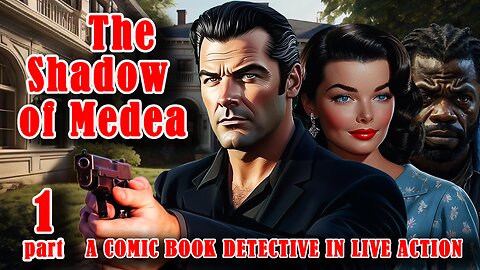 The Shadow of Medea – Part 1 | Ai Crime Story | A Comic Book Detective in Live Action