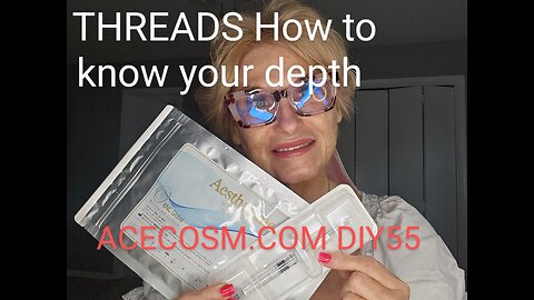 PDO no Botox Orange peel Threads how to know depth Acecosm DIY55