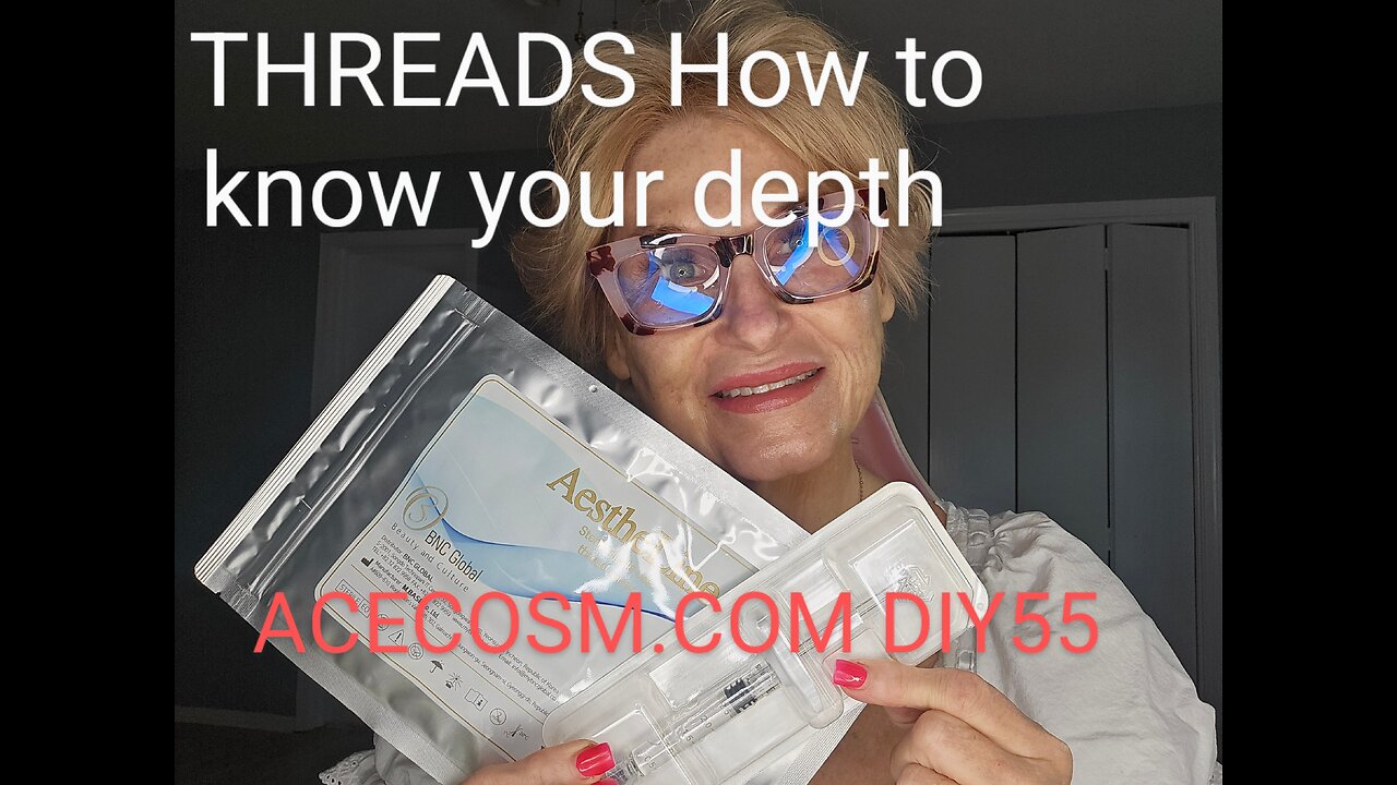 PDO no Botox Orange peel Threads how to know depth Acecosm DIY55
