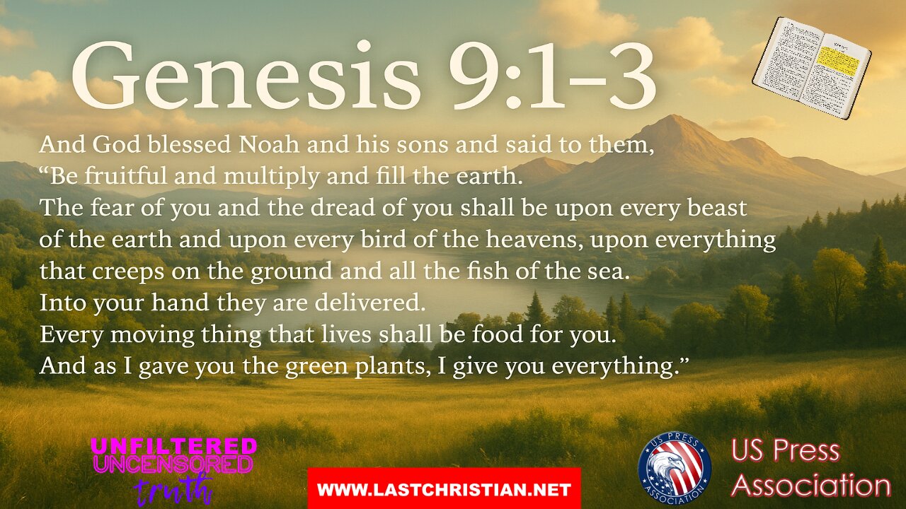 Weekly Comprehensive Bible Study Genesis 9:1 3