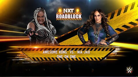 WWE 2k24 Awesome Kong vs Nia Jax