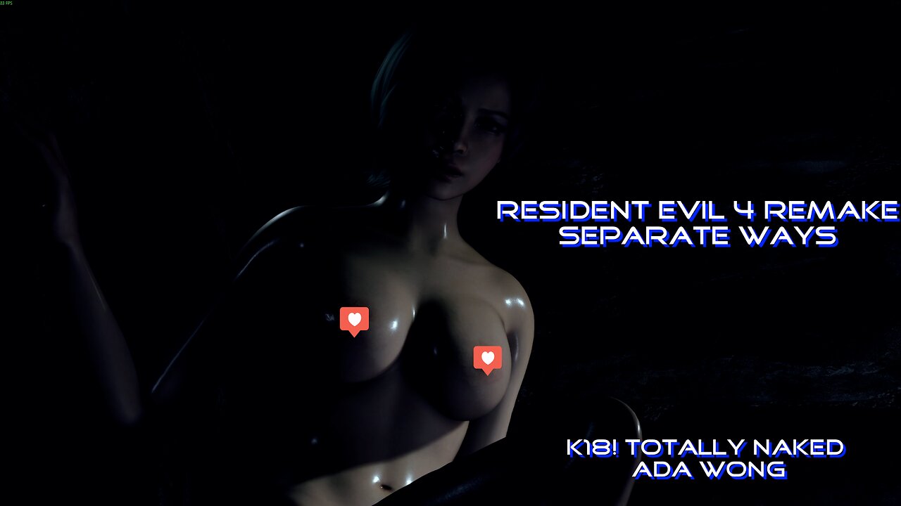 K18! Resident Evil 4 Remake - Separate Ways Part 4 - Totally Naked Ada Wong