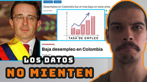 PERIODISTA colombiano reacciona: ¿EL EMPLEO NO CRECIÓ CON URIBE?, Refutando a ARIEL ÁVILA