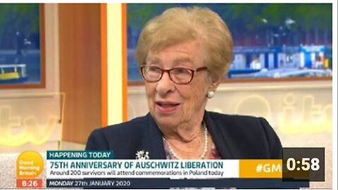 "Anne Frank's Step-Sister Claims Auschwitz Liberation Photos are Falsified to Piers Morgan"