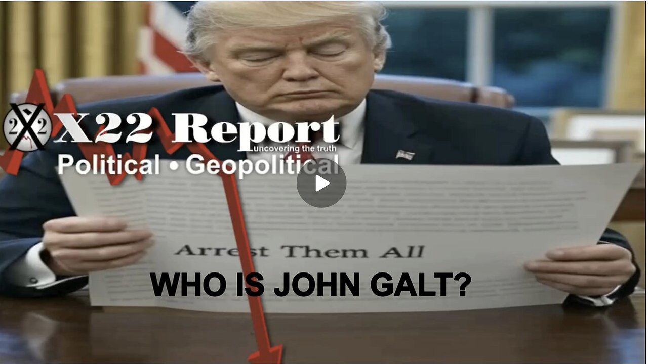 X22-Once A Republic Is Corrupted The Only Path, Removie It, Band-Aid Won't Work. WHO IS John Galt?