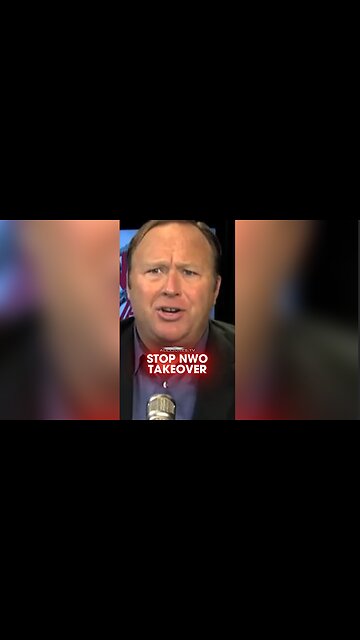 Alex Jones: Patriots Will Stop The New World Order Takeover