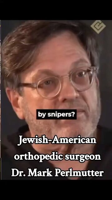 Jewish American Dr. Describes How Israel Snipers Took Out Palestinian Children