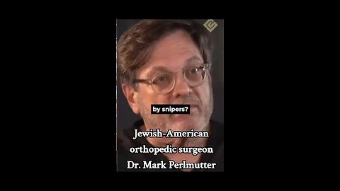 Jewish American Dr. Describes How Israel Snipers Took Out Palestinian Children