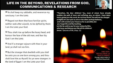 LIFE IN THE BEYOND, REVELATIONS FROM GOD, COMMUNICATIONS & RESEARCH (based on the New Revelation)