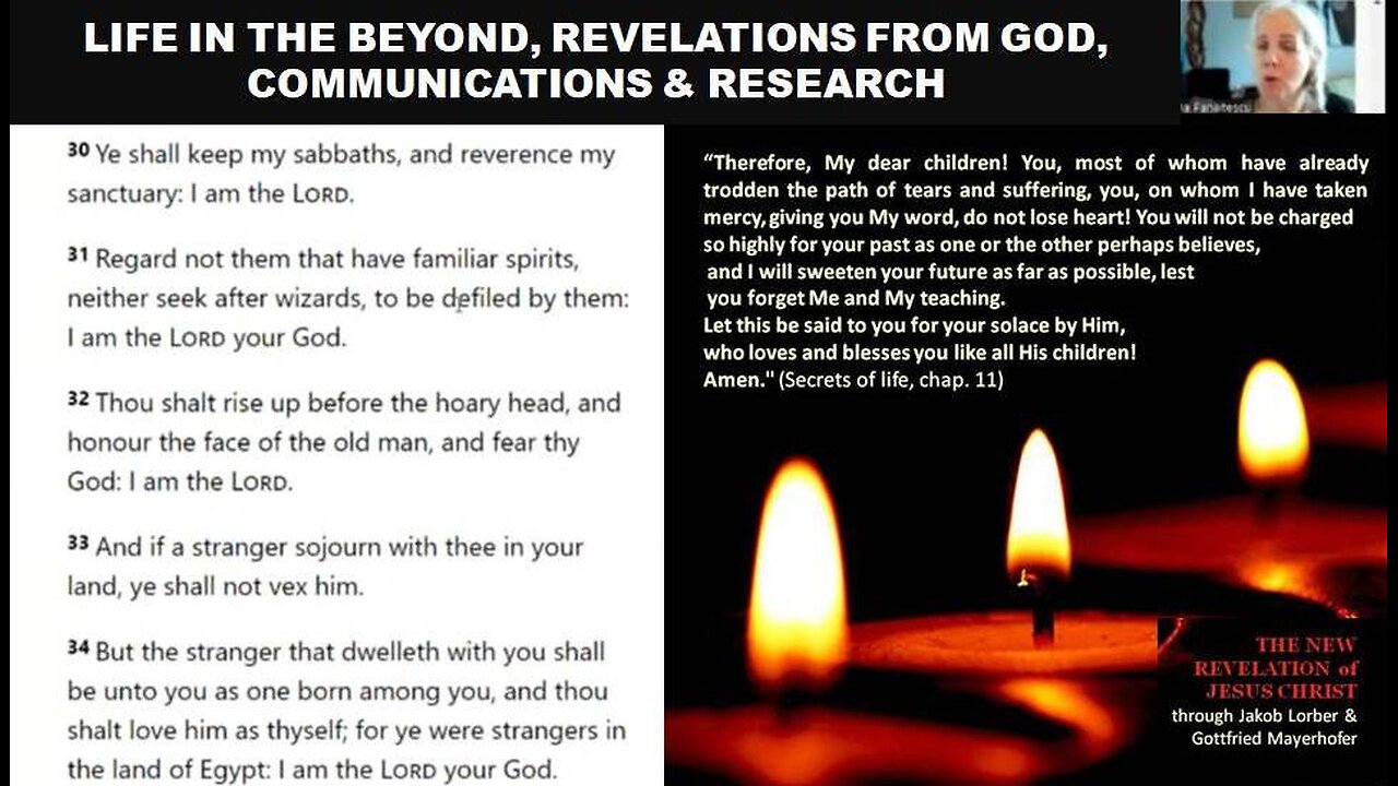 LIFE IN THE BEYOND, REVELATIONS FROM GOD, COMMUNICATIONS & RESEARCH (based on the New Revelation)