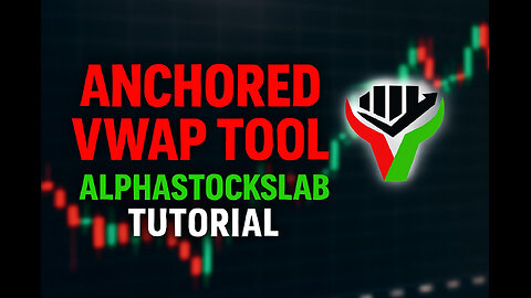 ⚓HOW TO PROPERLY USE THE ANCHORED VWAP ⚓ALPHA PRO LESSON🎯