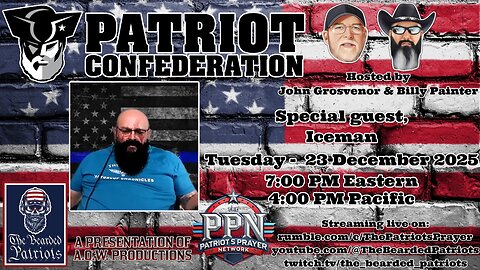 Patriot Confederation - Iceman Interview (December 23, 2025)