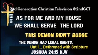 Mom Dethroned Dungeons and Dragons Demon with Scripture. Son Set Free From Video Game Addiction.