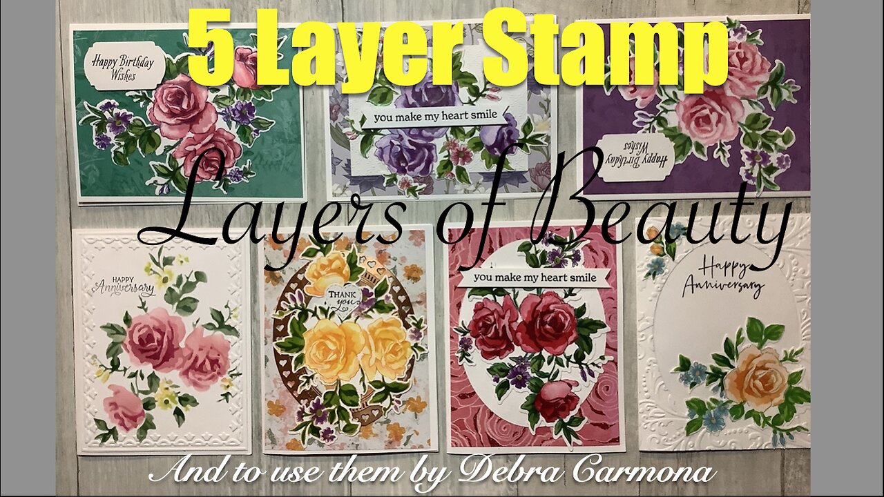 5 Layer Stamp Layers of Beauty Set