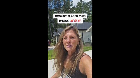 The House Sold in 2 weeks.