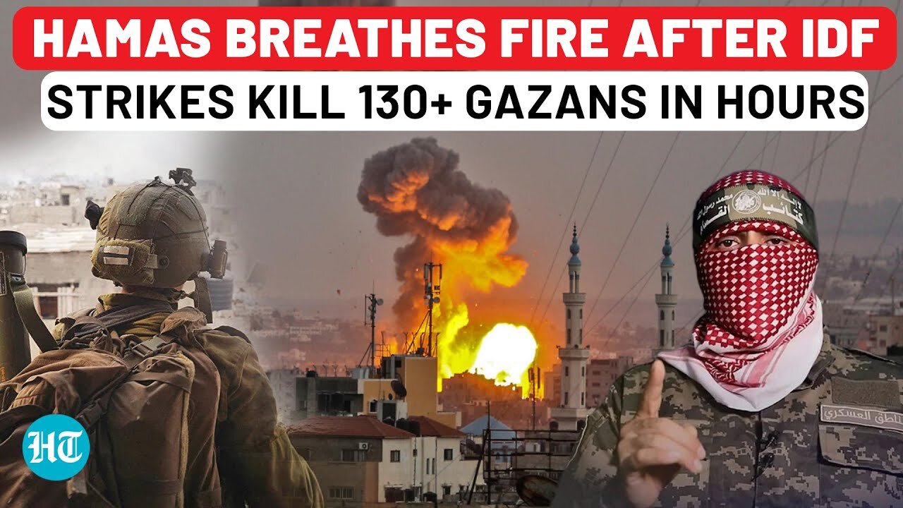 Hamas' Shocking Message After Israel Kills Over 130 in Biggest Assault; US Under Lens For Massacre