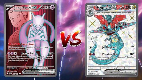 Pokemon TCG Live Team Rocket's Mewtwo EX Spidops VS Dragapult EX!!