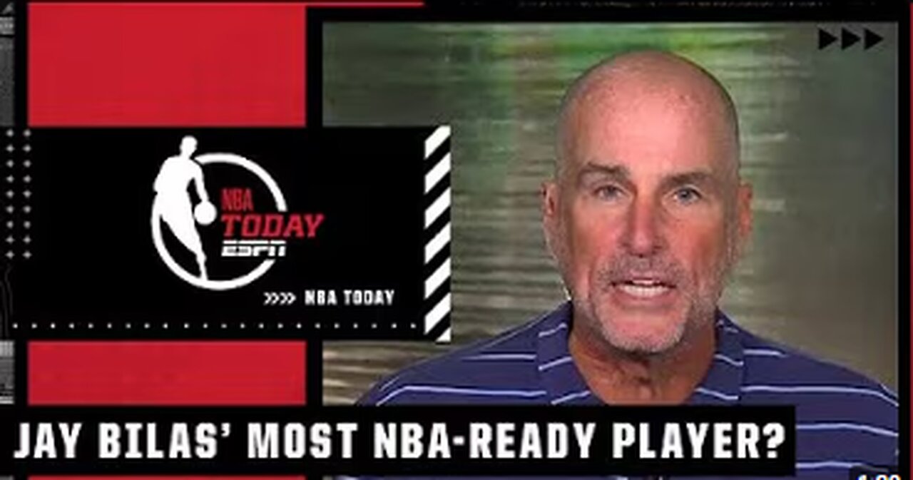 Who is Jay Bilas’ most NBA-ready player in the draft? 👀 | NBA Today