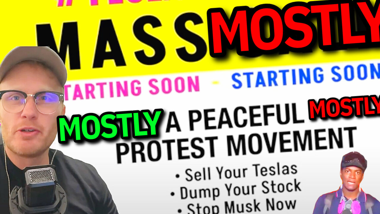 Deep DIVE into LIBERALS threatening ELON MUSK with MOSTLY PEACEFUL ACTS