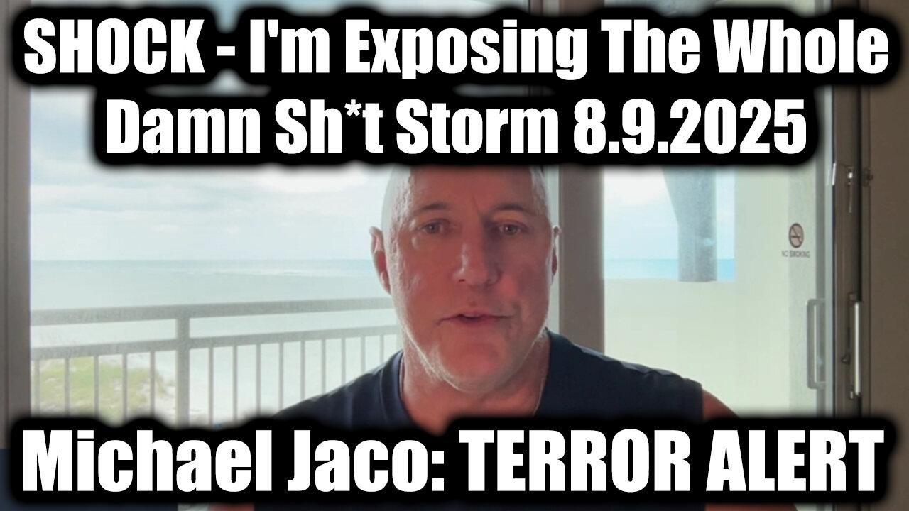 TERROR ALERT 8.9.25 - I'm Exposing The Whole Damn Sh*t Storm!
