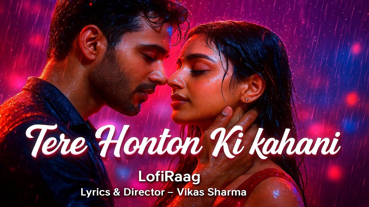 Tere Honton Ki Kahani 💖 New Romantic Anthem 2025 | Vikas Sharma x LofiRaag