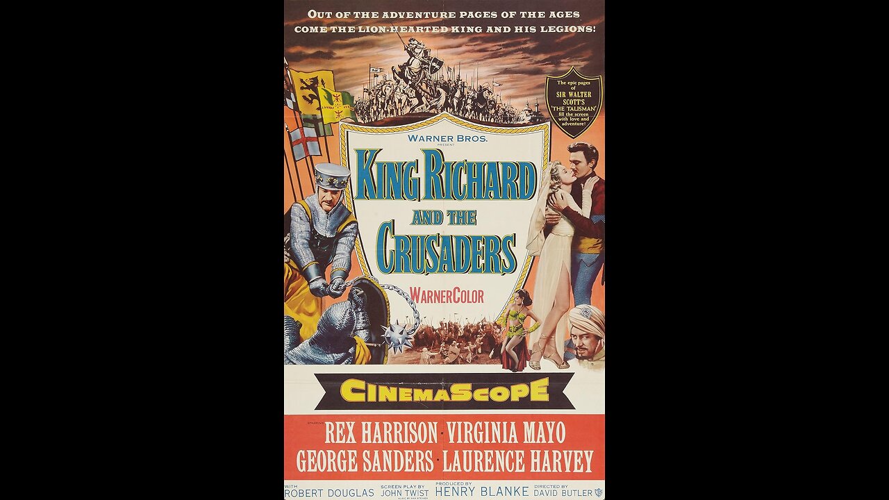King Richard and the Crusaders (1954) | Directed by David Butler