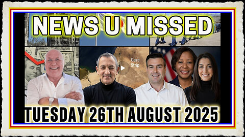 CHARLIE WARD DAILY NEWS WITH CHARLIE WARD WARREN THORNTON TUESDAY 26TH AUGUST 2025